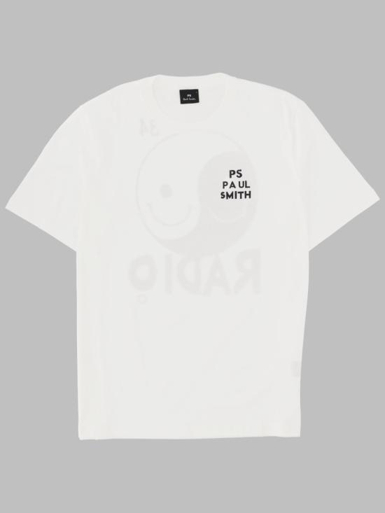26FW PS 바이 폴스미스 반팔 티셔츠 M2R 011R WP6870 01 WHITE