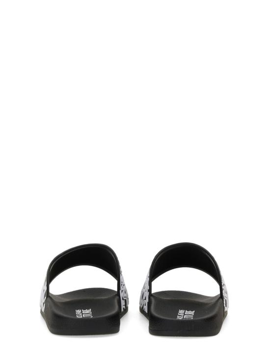 26FW 베르사체 뮬/슬리퍼 78YA3SQ1 71352899 BLACK - VERSACE
