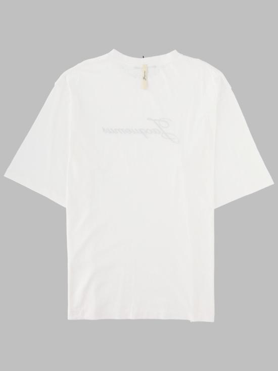 26FW 자크뮈스 로고 프린트 장식 티셔츠 TSM00639AJ0 0289100 WHITE - JACQUEMUS