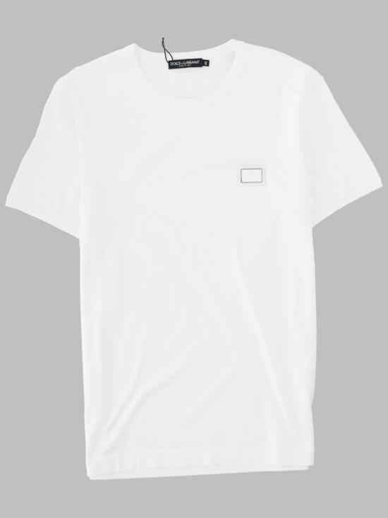 26FW 돌체앤가바나 반팔 티셔츠 G8PV1T G7Q1QW0800 WHITE