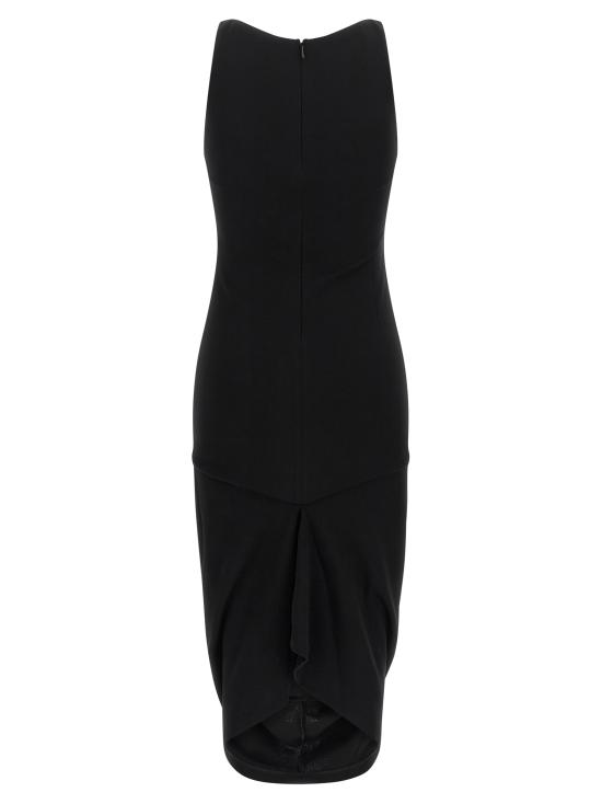 26FW 자크뮈스 미디 원피스 26HDRW00899AJ00290990 Black - JACQUEMUS