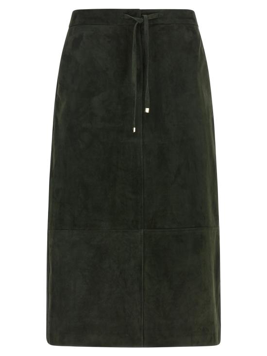26FW 에스막스마라 미디 스커트 2629406011600002 Green