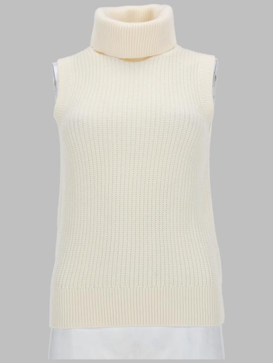 26FW 마이클 코어스 터틀넥 MT661JFKDX 110BONE WHITE