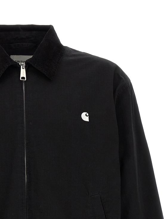 26FW 칼하트 WIP 봄버 자켓 I036804K02GD Black - CARHARTT WIP