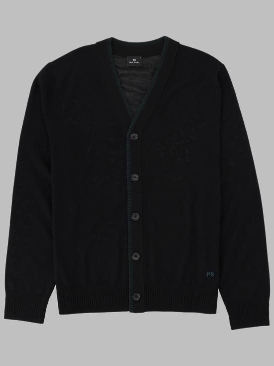 26FW PS 바이 폴스미스 가디건 M2R A025 W22760 79 BLACK