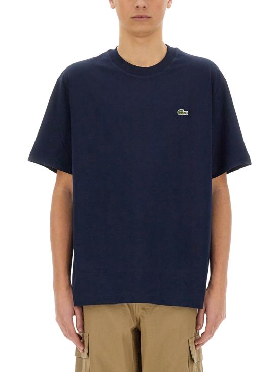 26FW 라코스테 반팔 티셔츠 TH7318 166 BLUE