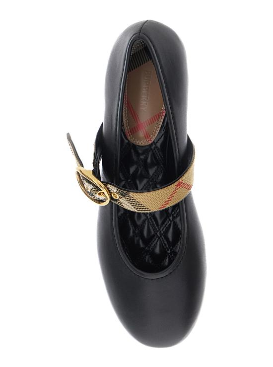 26FW 버버리 플랫 슈즈 8130096A1189 Black - BURBERRY
