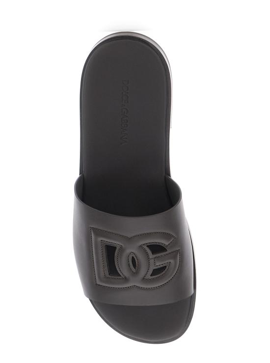 26FW 돌체앤가바나 뮬/슬리퍼 A80397A03638H042 Brown - DOLCE & GABBANA