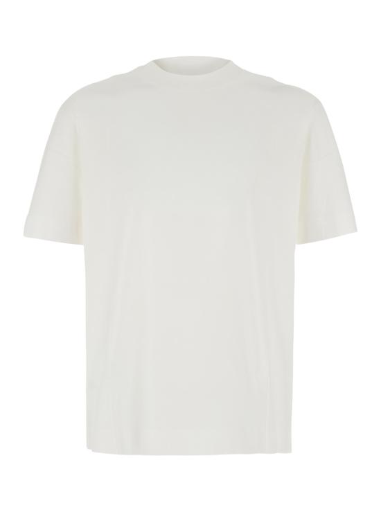 26FW 엠포리오 아르마니 반팔 티셔츠 EM006779AF28078U0003 White