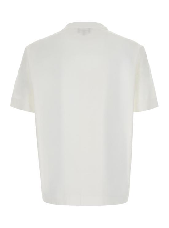 26FW 엠포리오 아르마니 반팔 티셔츠 EM006779AF28078U0003 White - EMPORIO ARMANI
