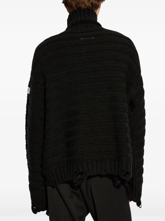 26FW MM6 메종마르지엘라 터틀넥 SH0HA0004 M13040 900 Black - MM6 MAISON MARGIELA