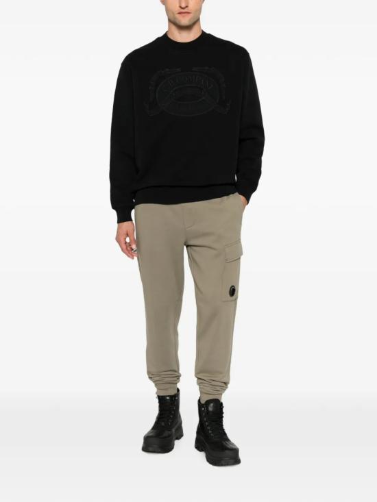 26FW 씨피 컴퍼니 긴팔 티셔츠 21CMSS174A 006453O 999 Black - C.P. COMPANY
