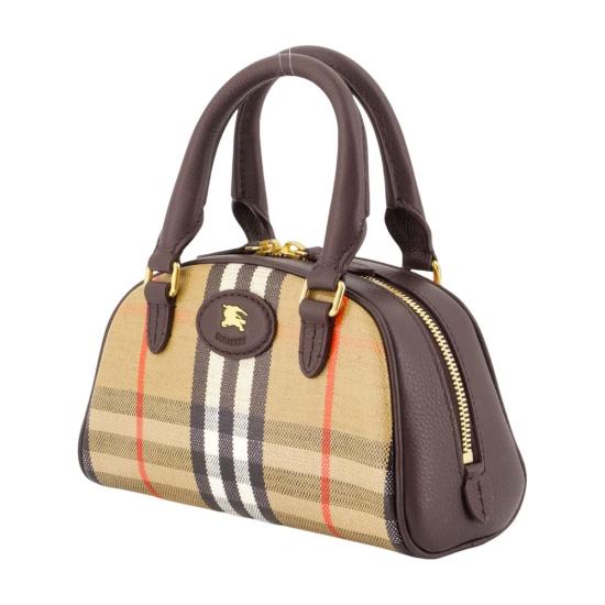 26FW 버버리 미니 하이랜드 볼링백 8115281 B9368 beige - BURBERRY