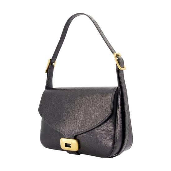 26FW 발렌시아가 클리카 숄더백 미디엄 램스킨 868672 2ACLM 1000 black - BALENCIAGA
