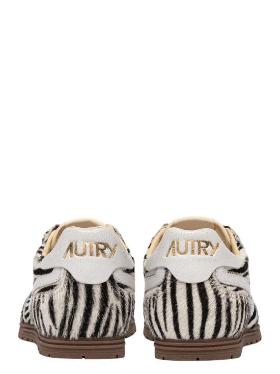 26FW 오트리 WINDSPIN 윈드스핀 스니커즈 WSLWPZ01 PONY CRLEA ZEBRA WHT - AUTRY