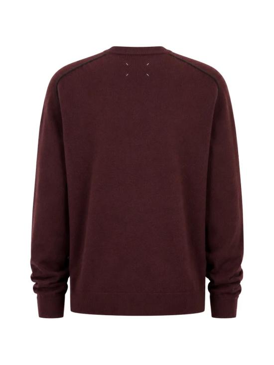 26FW 마르지엘라 스웨터 S50HL0070 M13303 211F Burgundy - MAISON MARGIELA