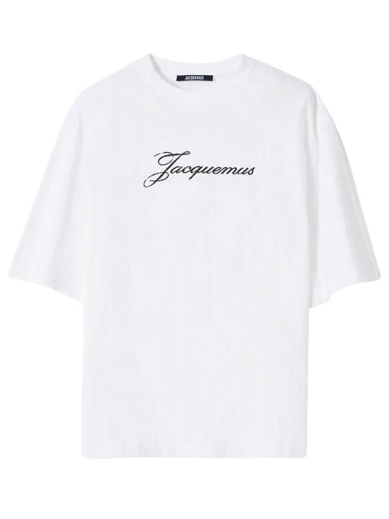 26FW 자크뮈스 자크뮈스 티셔츠 TSW00596AJ00289 100 WHITE