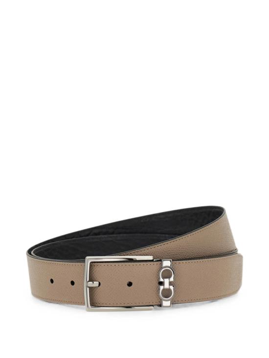 26FW 살바토레 페라가모 리버시블 어드저스터블 간치니 벨트 67A037 0796155 WARM TAUPE