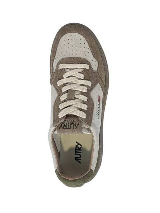 26FW 오트리 메달리스트 로우 스니커즈 AULMTS40 TRIC SUEDE ANTILOP GIUNGLA TS40 - AUTRY