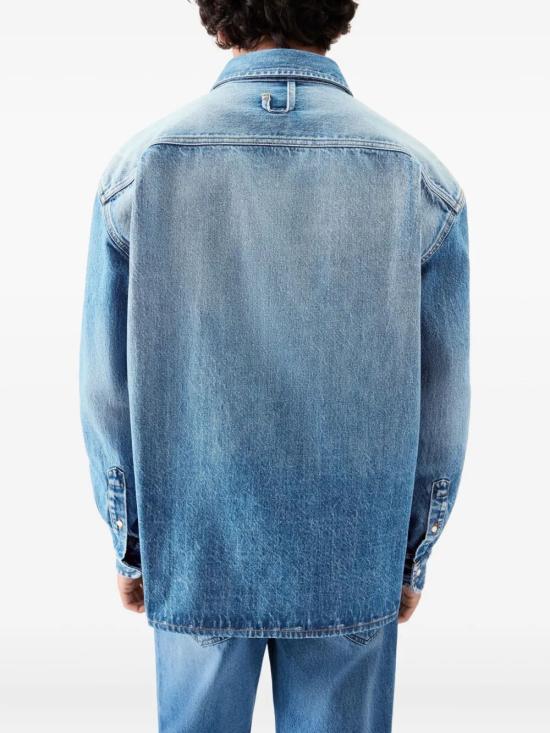 26FW 자크뮈스 시몽 드 님 데님 셔츠 SHM00545AD00017 33C BLUE TABAC - JACQUEMUS