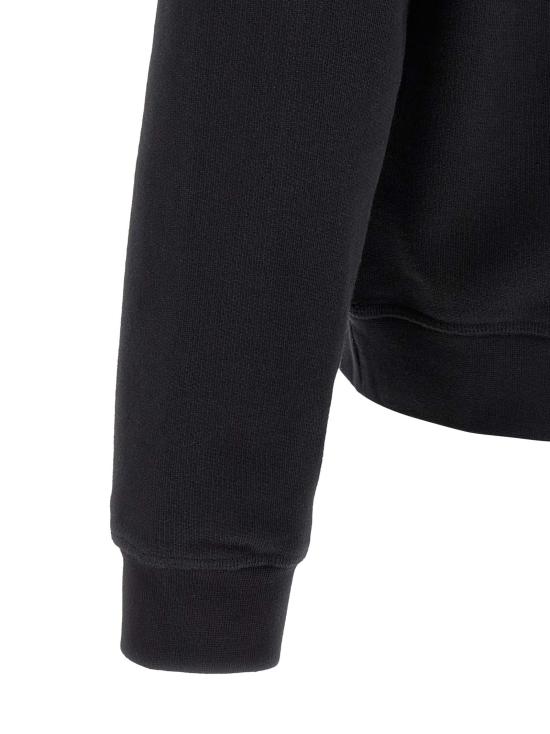 26FW 디스퀘어드2 긴팔 티셔츠 Dsquared2 로고 스웨트셔츠 블랙 - DSQUARED2