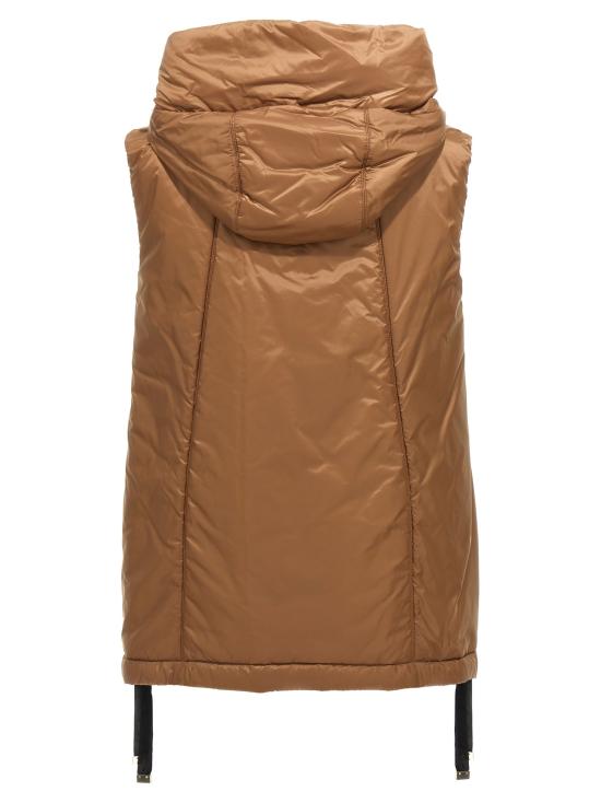 26FW 막스마라 더 큐브 패딩 조끼 그린고 질레 브라운 - MAXMARA THE CUBE
