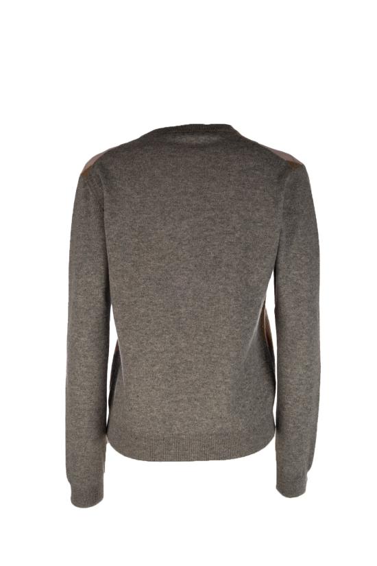 26FW 프라다 스웨터 P24G3Q6519 F0LPX GRIGIO CAMMELLO - PRADA