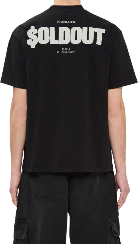 26FW 44레이블 반팔 티셔츠 44LABELGROUPSOLDOUTSTANDARDTSHIRTSHORTSLEEVETSHIRTSBLACK - 44 LABEL