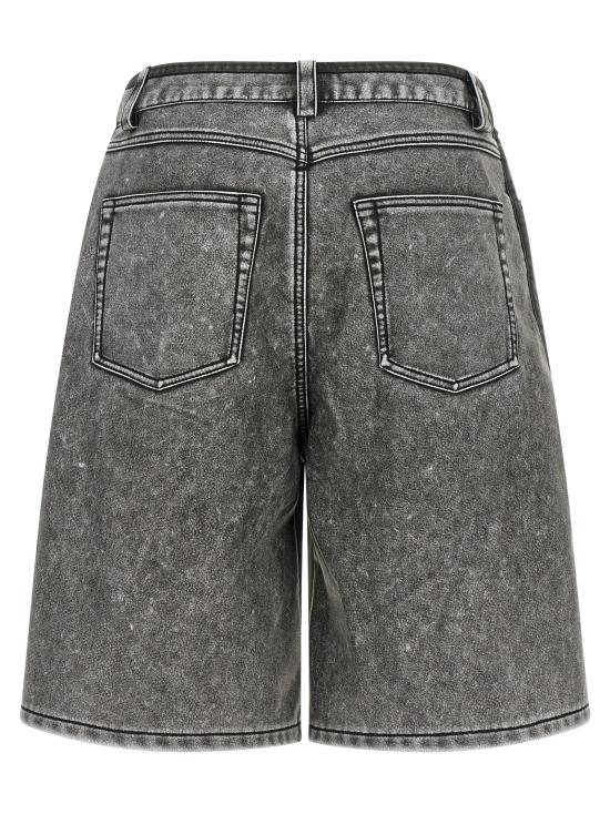 26FW 디젤 데님 숏팬츠 P-Arlor 버뮤다 및 쇼트 그레이 - DIESEL