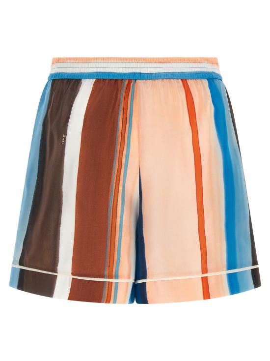 26FW 펜디 숏팬츠 베네치아 스트라이프 버뮤다 반바지 멀티컬러 - FENDI