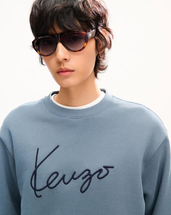  겐조 긴팔 티셔츠 FG65SW2704MJ 98 GREY - KENZO