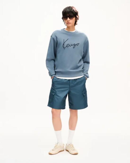  겐조 긴팔 티셔츠 FG65SW2704MJ 98 GREY - KENZO