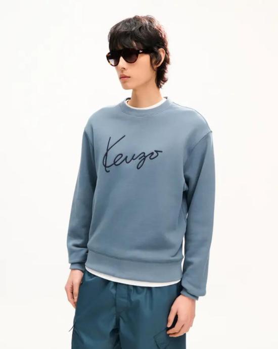  겐조 긴팔 티셔츠 FG65SW2704MJ 98 GREY - KENZO