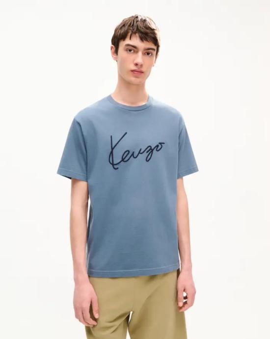 겐조 반팔 티셔츠 FG65TS2864SG 98 GREY - KENZO