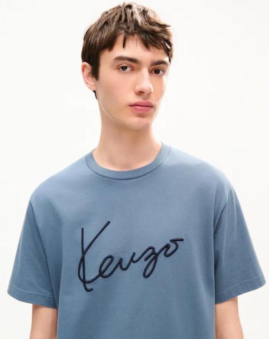  겐조 반팔 티셔츠 FG65TS2864SG 98 GREY - KENZO