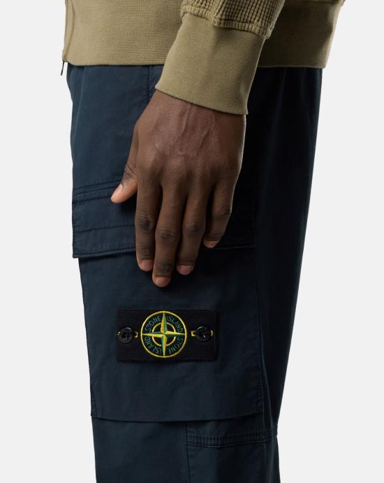 26FW 스톤 아일랜드 스트레이트 팬츠 L2S153100032 S0A10V0020 Navy blue - STONE ISLAND