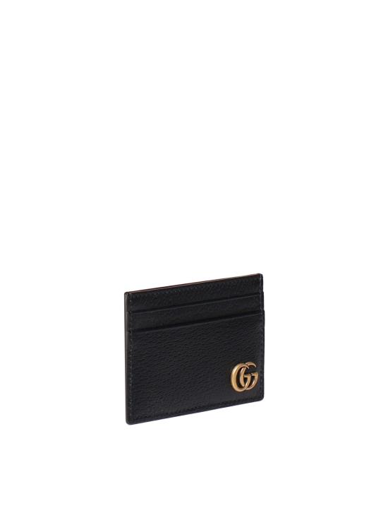 26SS 구찌 GG 마몽 레더 머니 클립 436022 DJ20T1000 BLACK - GUCCI