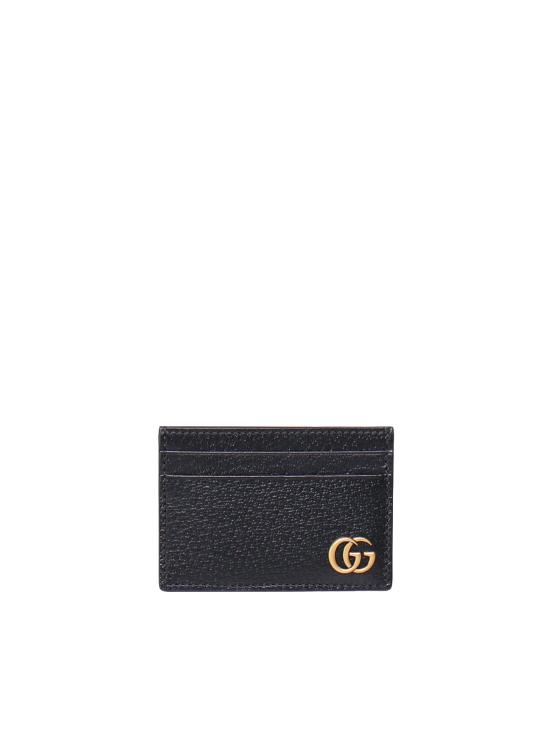 26SS 구찌 GG 마몽 레더 머니 클립 436022 DJ20T1000 BLACK - GUCCI