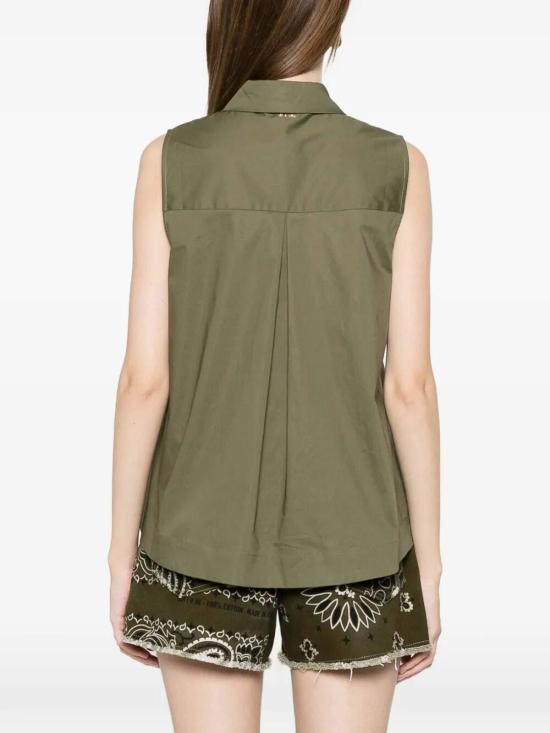 25FW 트윈셋 셔츠 261TT223400914 Green - TWINSET