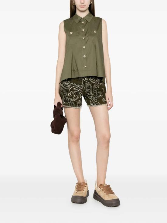 25FW 트윈셋 셔츠 261TT223400914 Green - TWINSET