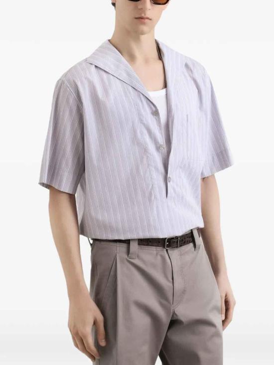 26SS 돌체앤가바나 반팔 셔츠 G5NE3TFR50ES8051 White - DOLCE & GABBANA