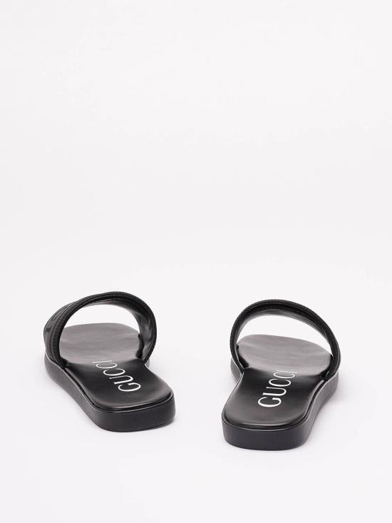25FW 구찌 샌들 854485HAAN91000 Black - GUCCI