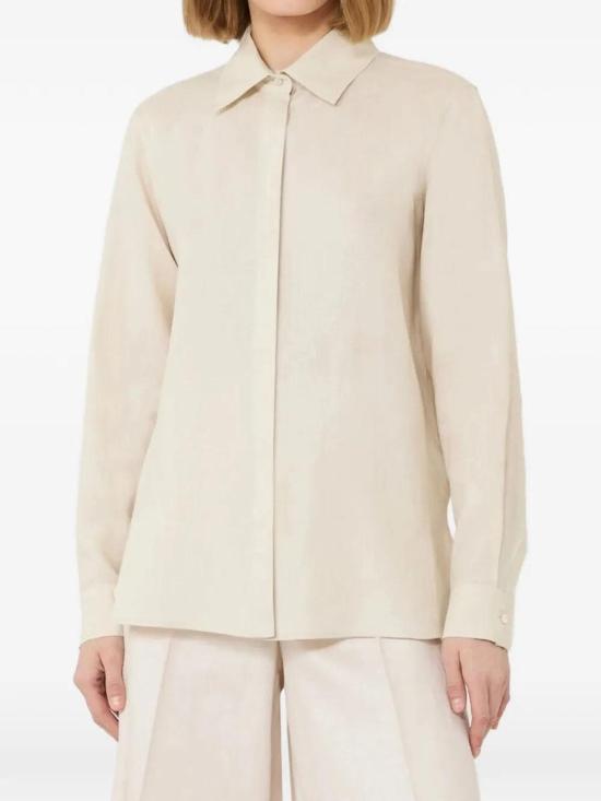 25FW 막스마라 셔츠 26111110126E15 Beige - MAX MARA