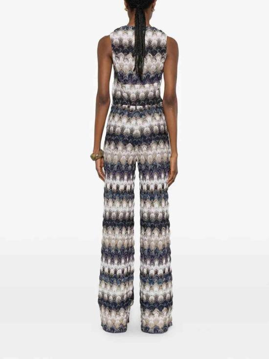 26SS 미소니 팔라초 팬츠 29DS26SI0ZBR015JS72RA Multicolour - MISSONI