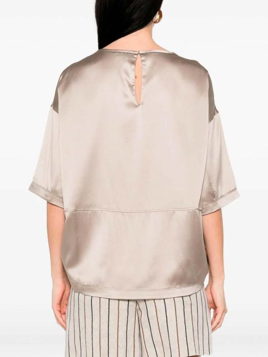 26SS 브루넬로 쿠치넬리 블라우스 M0C59DZ310C8690 Camel - BRUNELLO CUCINELLI
