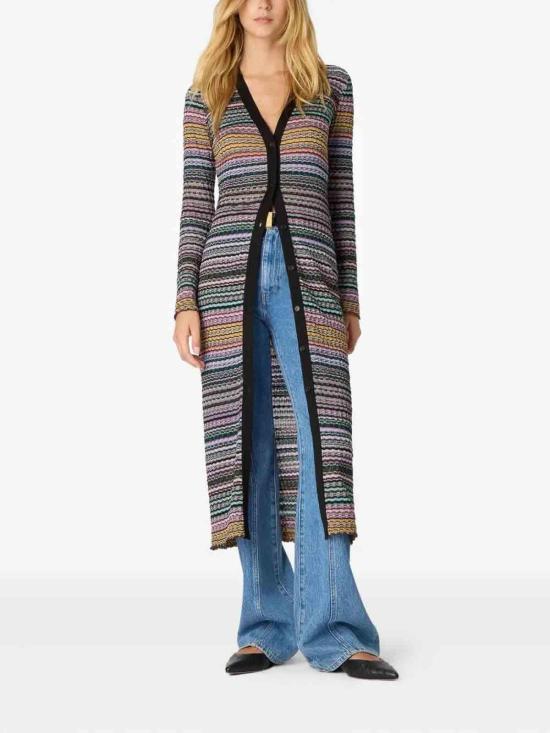 26SS 미소니 가디건 29DS25WM0EBK01CELM04G Light Yellow - MISSONI