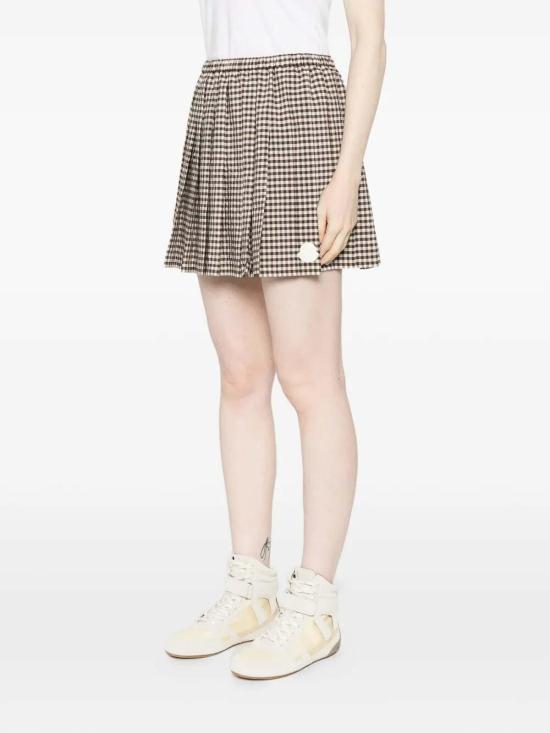 25FW 몽클레어 미디 스커트 0932D00020599DIF02 Light Beige - MONCLER