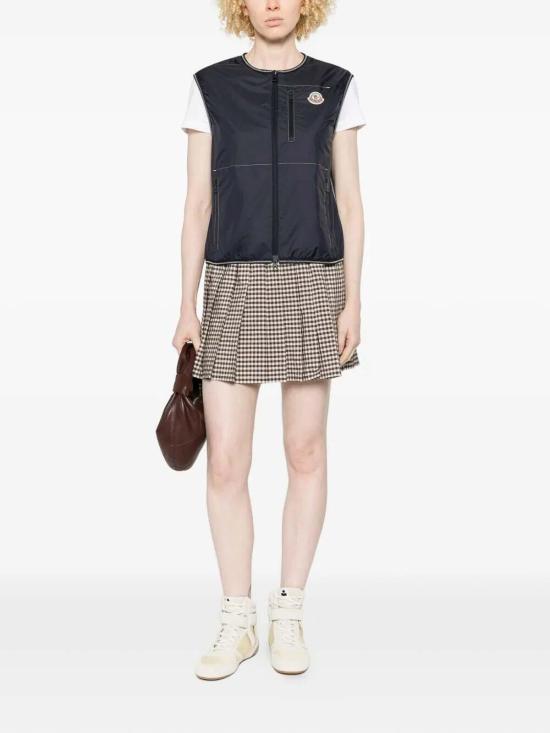 25FW 몽클레어 미디 스커트 0932D00020599DIF02 Light Beige - MONCLER