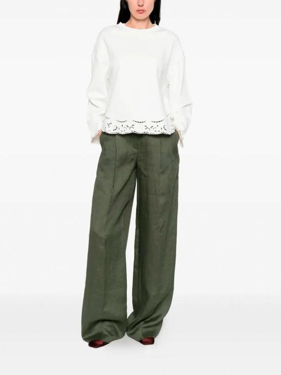 26SS 트윈셋 긴팔 티셔츠 261TP205A00001 White - TWINSET