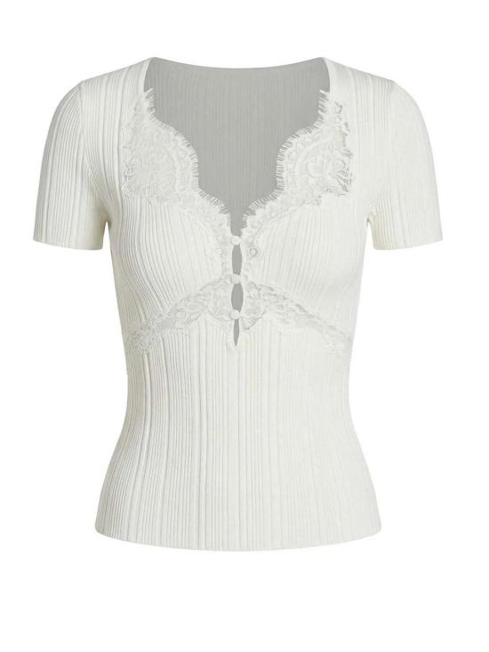 26SS 셀프 포트레이트 반팔 티셔츠 SS26171TWHITE